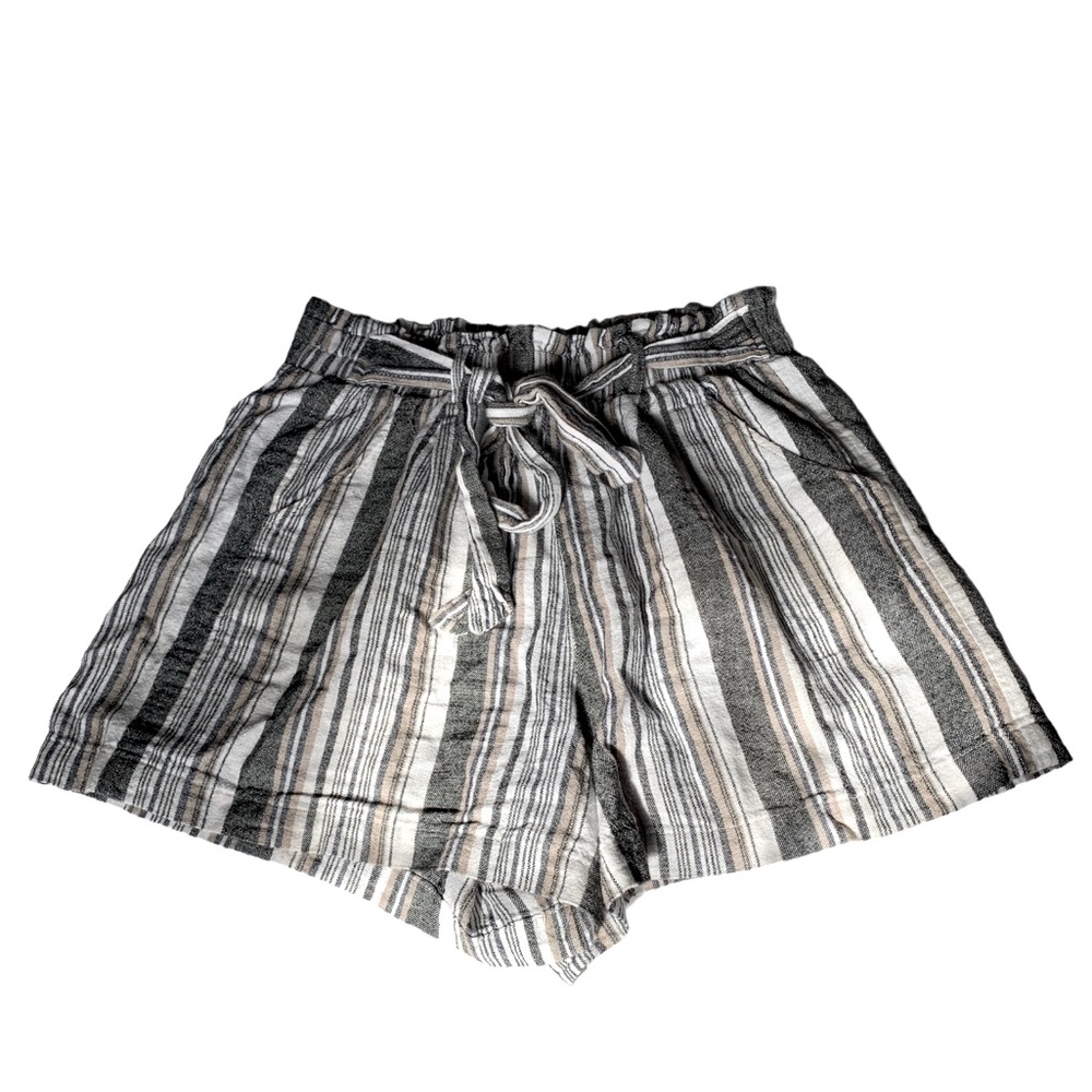 Linen High Waisted Shorts